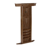 Heritage Combo Wall Rack nutmeg