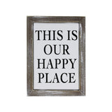 This is Our Happy Place Wall Box IND2112