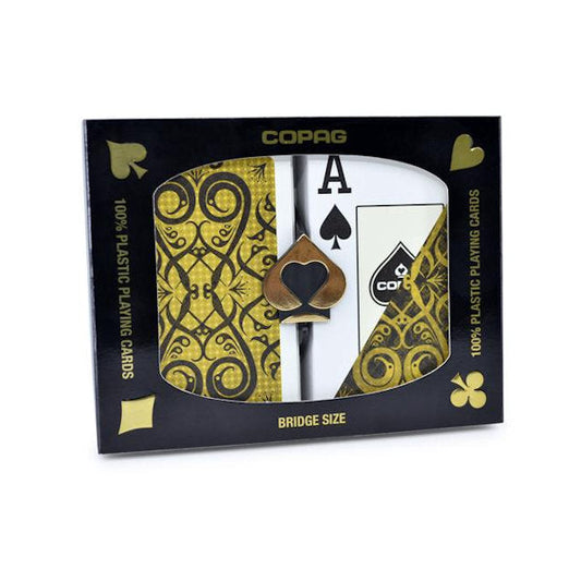 Copag Dual 100% Plastic Jumbo Index Playing Cards Iluminura