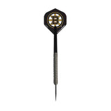 NHL 80 tungsten darts with Boston Bruins logo and nylon shafts