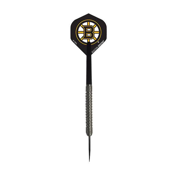 NHL® 80 Tungsten dart with Boston Bruins flight and knurled barrel