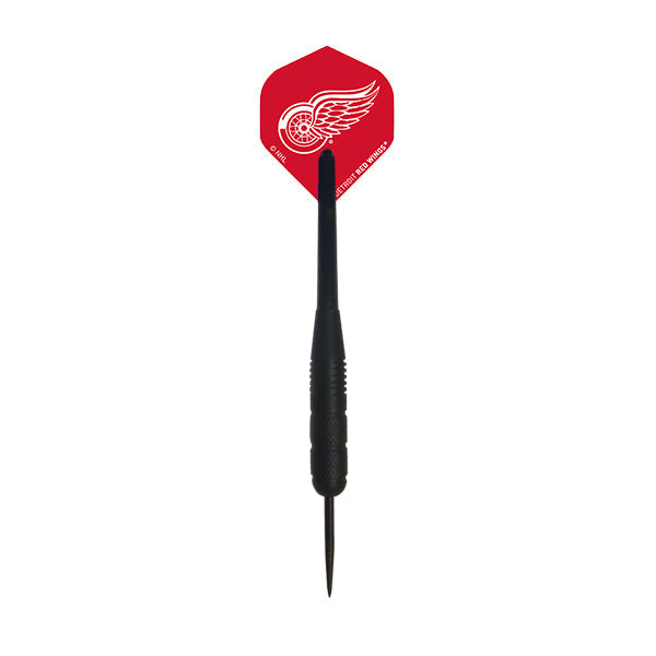 NHL® Detroit Red Wings® Black Brass Darts 