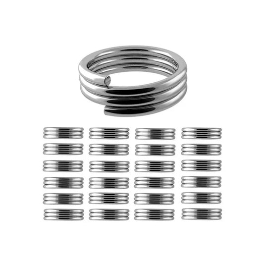Set of replacement Datadart Shaft Spring Rings on a white background