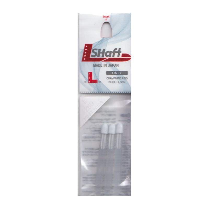 L-Style L Shafts carbonite dart shafts with champagne rings for durable steel and soft tip darts pack of 3