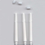 White L-Style L Shafts with champagne rings for durable dart shafts set of three