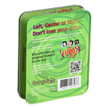 LCR Wild Dice Game back of packaging