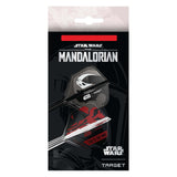 Target with 'The Mandalorian' branding from Star Wars, featuring a black and red design.