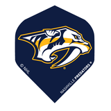 Nashville Predators NHL® Flights dart flight printed on 100 micron polyester with UV varnish finish