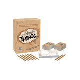 Game Of Nasty Things adult party game with cards, pencils, and humorous prompts for groups 18+