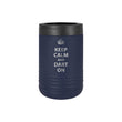 Beverage Beer Holder -Keep Calm and Dart On Black