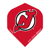 NHL® New Jersey Devils® Black Brass Darts flight