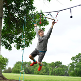 Slackers Ninjaline 36' Intro Kit child using the kit