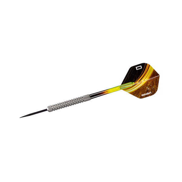 Datadart Omega tungsten dart with 80% barrel and 15ZRO shaft, traditional style