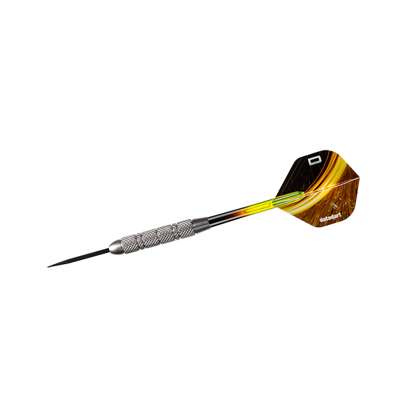 Datadart Omega 80% tungsten dart with 15ZRO shaft and stylish flight