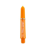 Orange Pro Grip Nylon Shaft with durable nylon construction and flight grip ring for darts