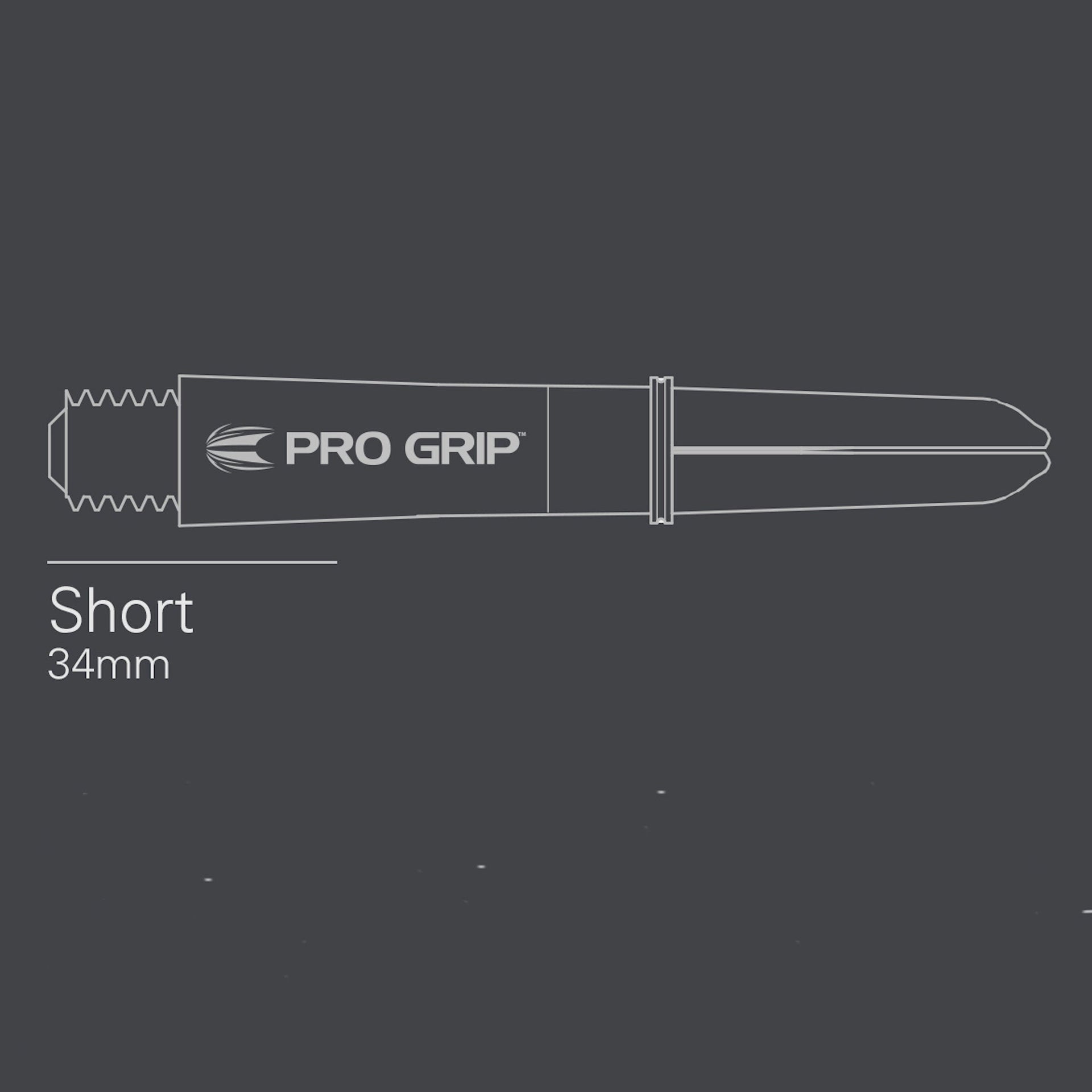 Pro Grip Spin Shafts 3 pack with Hydrogel technology for smooth spinning and durable nylon material