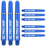 Set of three durable Pro Grip Spin Shafts with Hydrogel technology for smooth dart spinning and improved grip