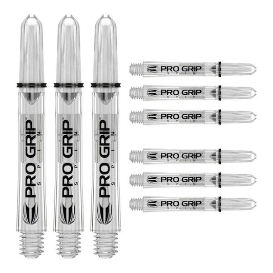 Pro Grip Spin Shafts (3 Pack) clear