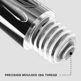 Set of three durable Pro Grip Spin Shafts with Hydrogel technology for smooth dart spinning and improved accuracy