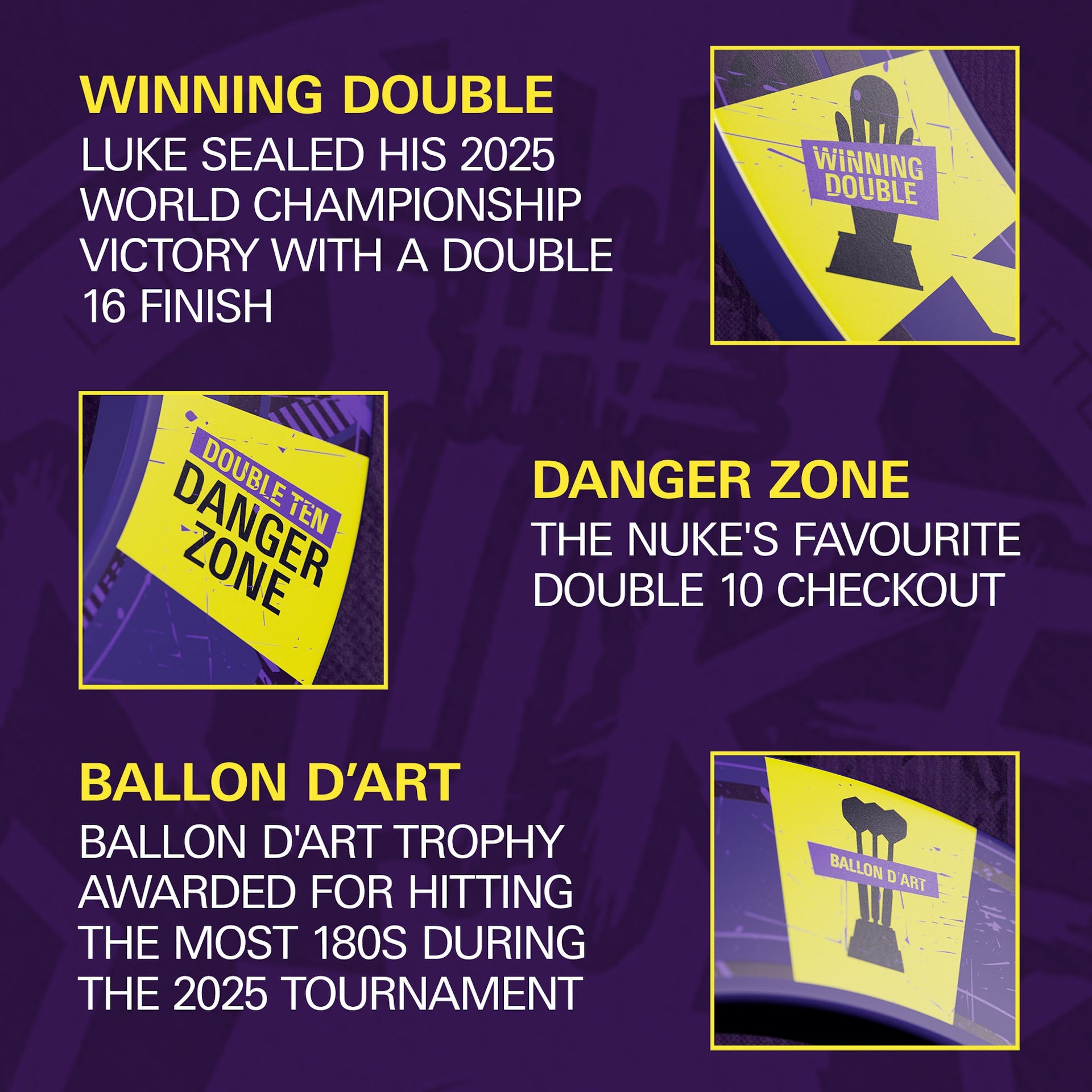 Luke Littler World Champion Dartboard  & Surround specials features