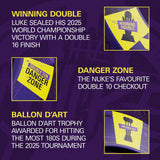 Luke Littler World Champion Dartboard  & Surround specials features