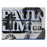 Product packaging featuring Paul Lim G9 SP darts