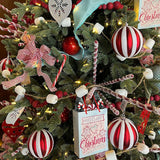 7.75" Mrs. Claus Shopping Bag Ornament