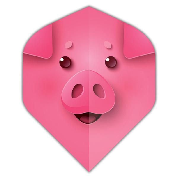 Datadart Unbranded Flights pink pig