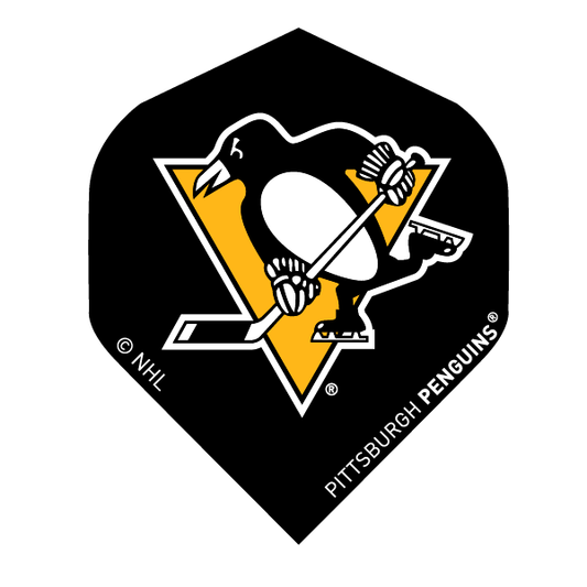NHL® 80% Pittsburgh Penguins® Tungsten Darts flight
