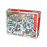 DoodleTown Hockey Town Puzzle