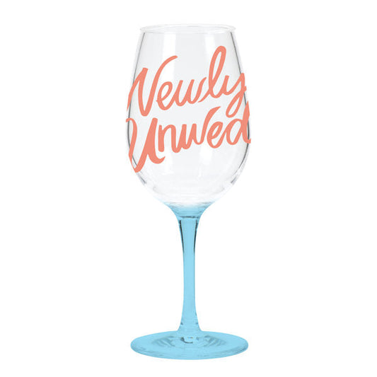 "Newly Unwed" Wine Glass