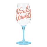 "Newly Unwed" Wine Glass