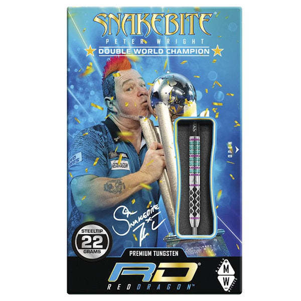 Peter Wright Snakebite Supa-Venom 90% Tungsten box