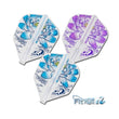 Ren Kamata 2 Air Shape Flight blue and purple durable dart flights with precision design