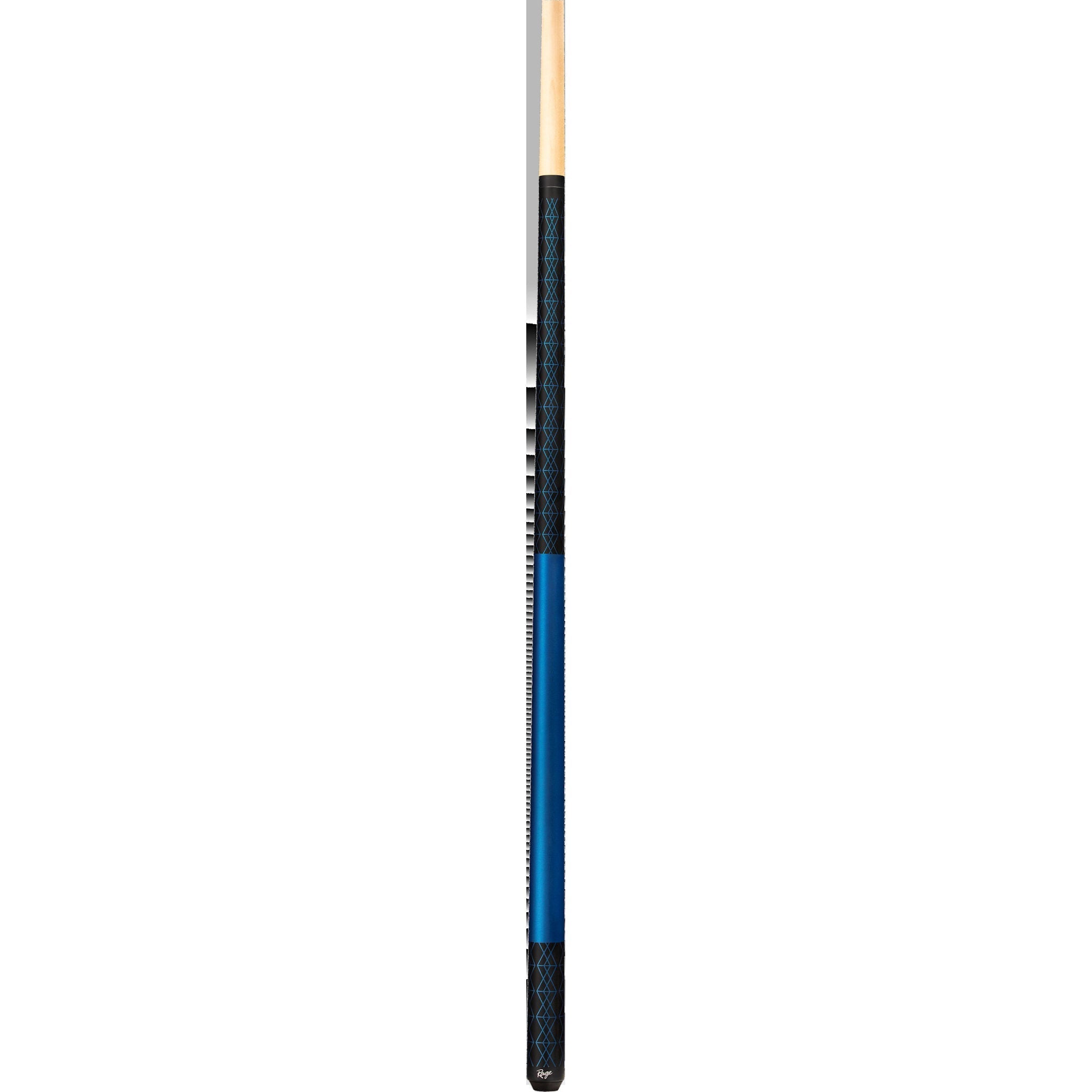 Rage Matte Blue Diamond Wrapless Cue RG112