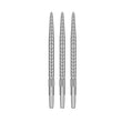 RVE silver points with a threaded end on white background.