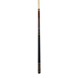 Rage Almond Central Linen Wrap Cue full bottom view of cue