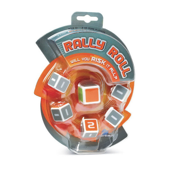 Rally Roll Dice Game packaging