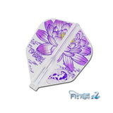 Ren Kamata 2 Air Shape Flight precision darts flights in blue and purple for controlled throw and durability