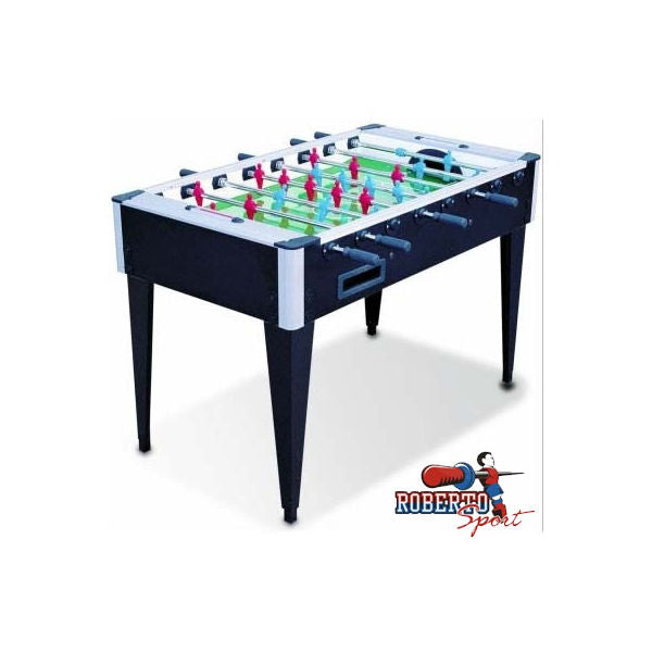 Roberto Black Foosball with glass playing surface.