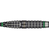 Scream G2 SP 90% Tungsten close up of barrel showing green strip and engraving Target Japan on barrel