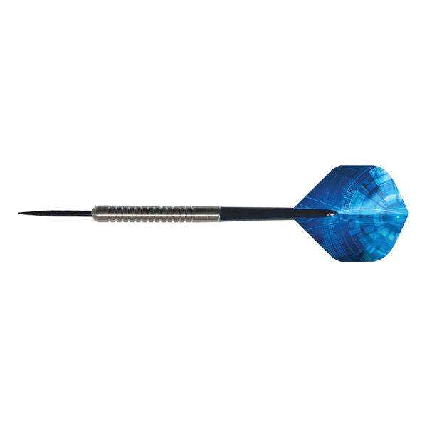 Sport 80 Tungsten Darts with 80% tungsten barrel and blue flights for accurate gameplay