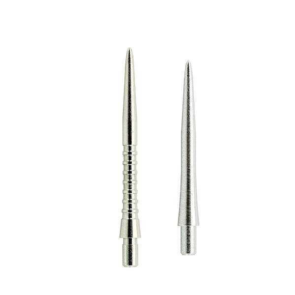 Target Storm Points grooved dart points with deep finger grip grooves for reduced flight deflection, pack of 3.