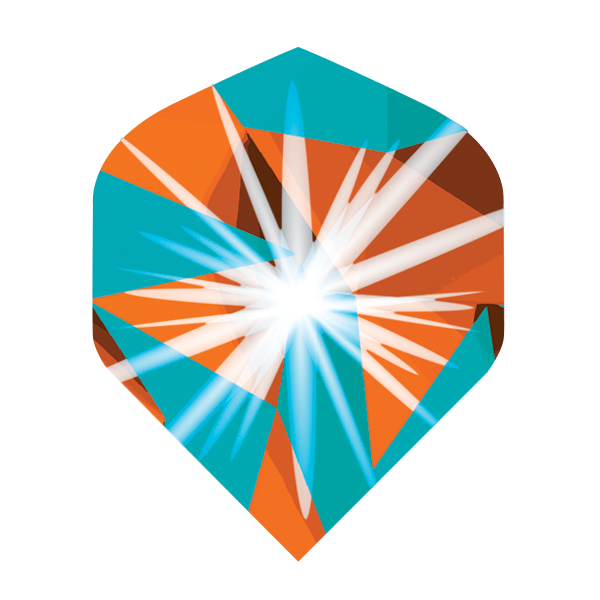 Supernova 85% Tungsten Darts flight