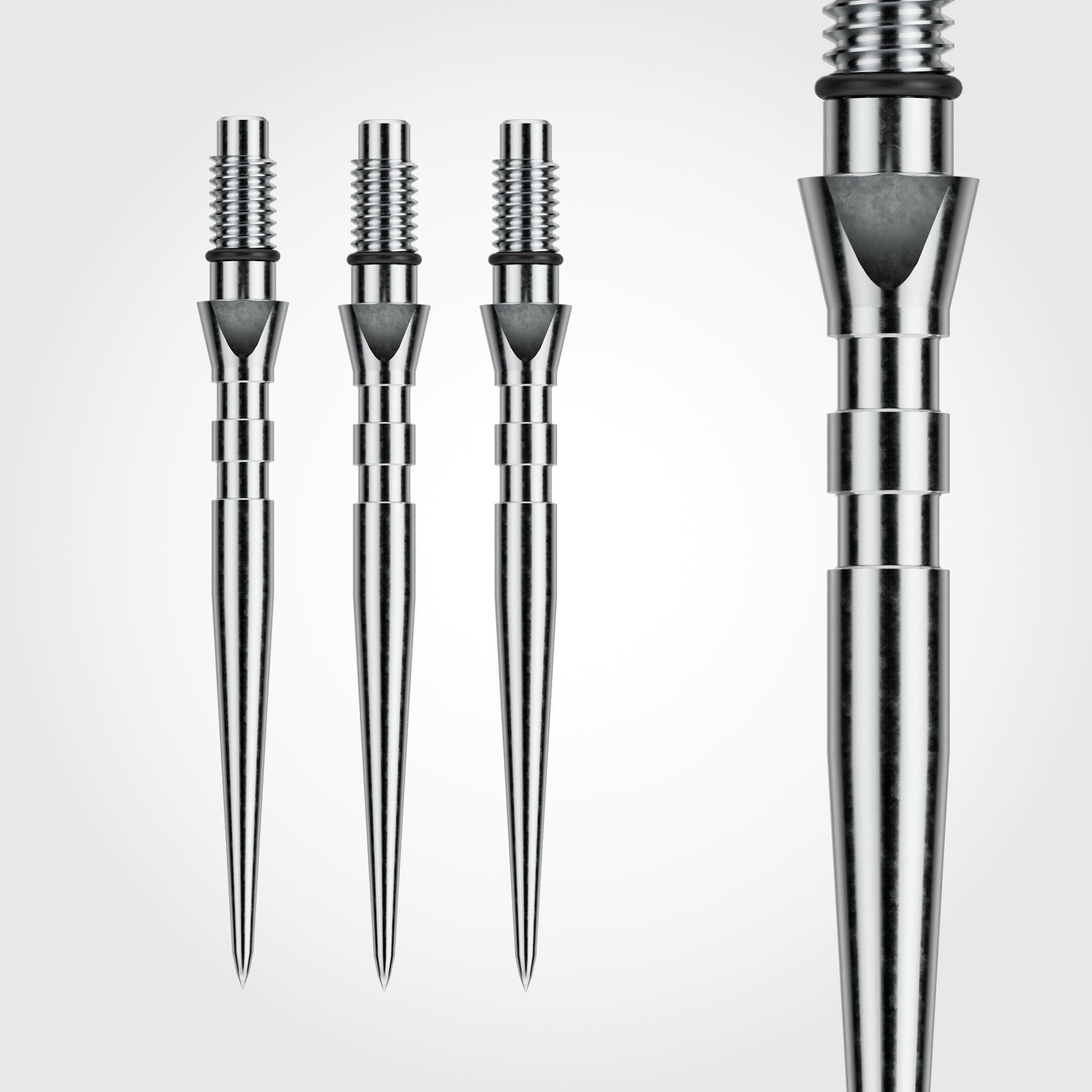 Winmau Switch Points Groove Silver Effect