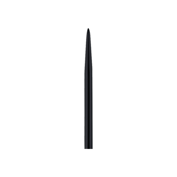 Sabre 38mm precision engineered black dart point for customizable grip and throw