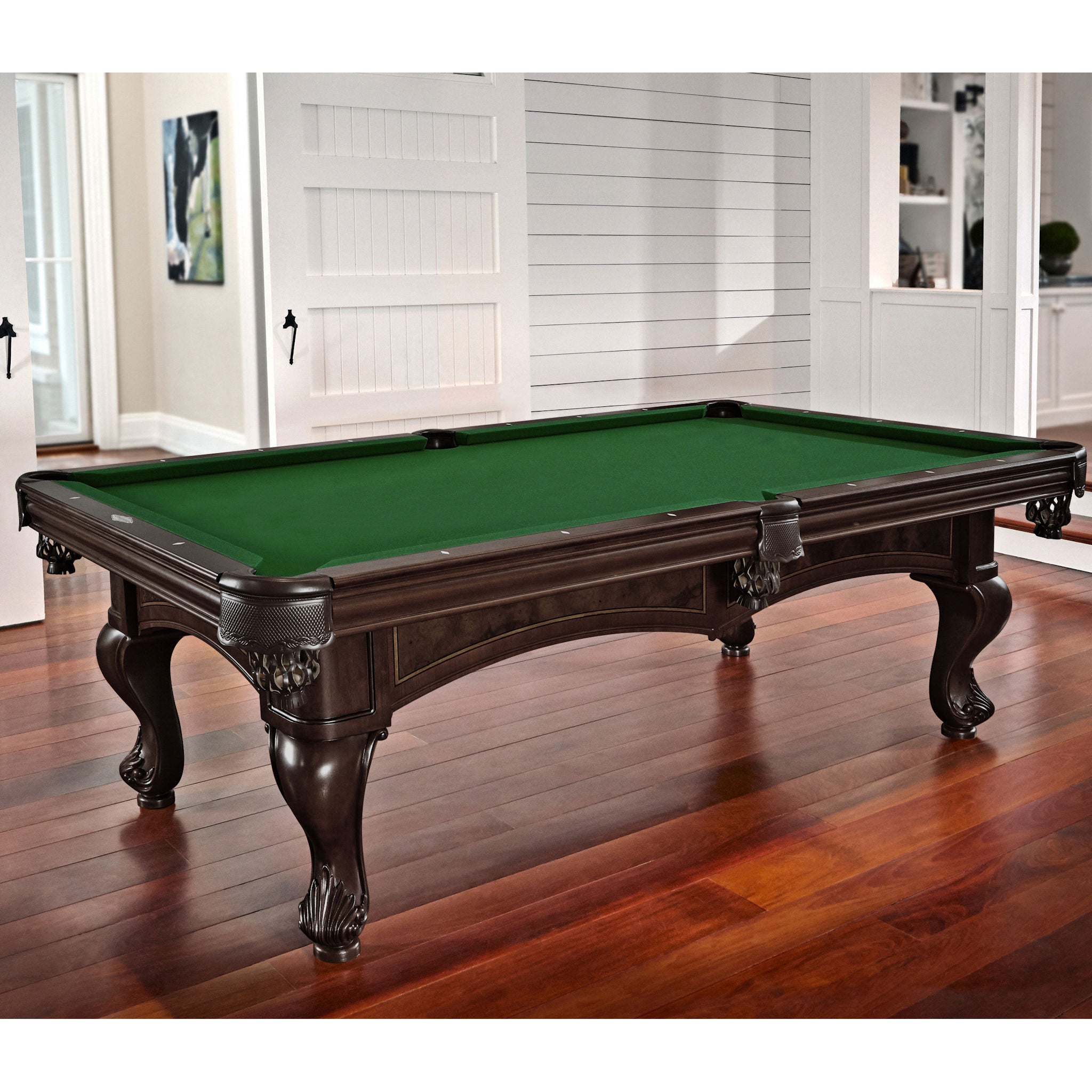 Santini Pool Table by Brunswick Billiards room setting