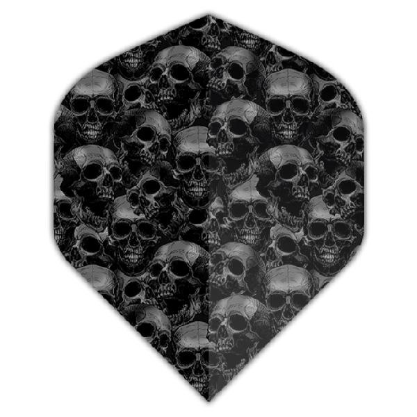 Datadart Unbranded Flights stacked skull heads