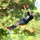 Slackers 90' Eagle Flyer Zipline Kit & Spring Brake System