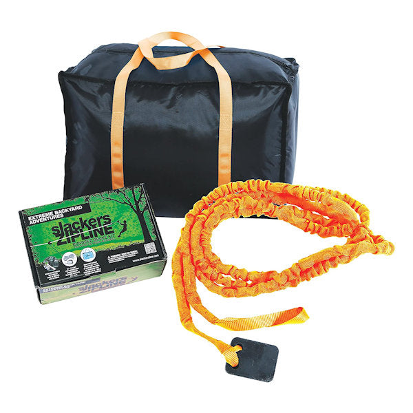 Slackers Zipline Deluxe Bungee Brake Kit what's in the box